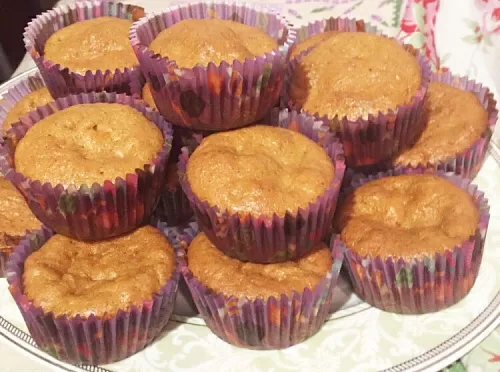 Фото рецепта Морковно-тыквенные кексы