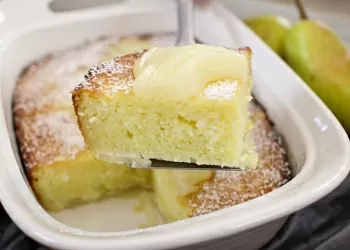Запеканка с грушами