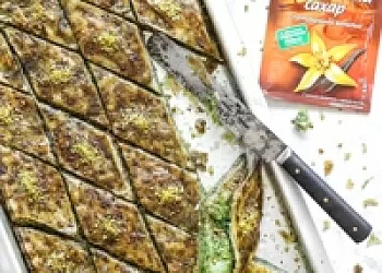 Пахлава с фисташками