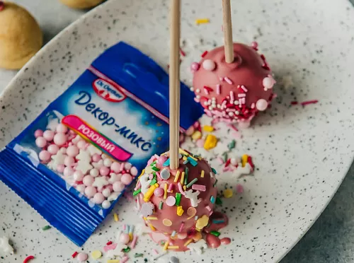 Фото рецепта Кейк попсы