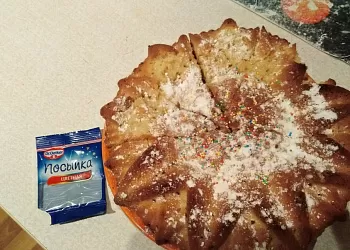 Кекс с изюмом в духовке