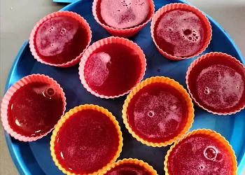 Желе из красной смородины
