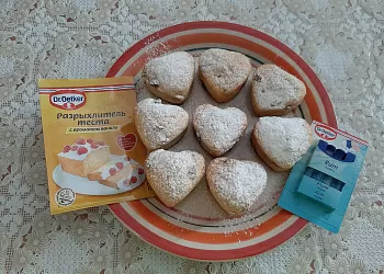 Кексы "Валентинки"