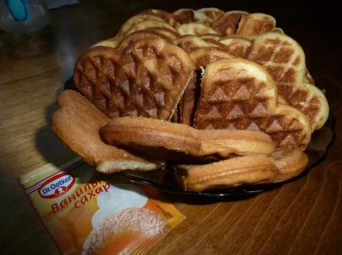 Фото рецепта Бельгийские вафли