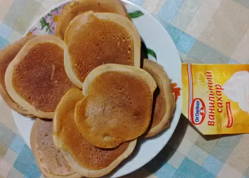 Блины с корицей
