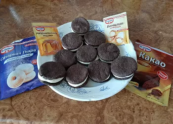 Печенье с кремом