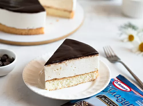 Фото рецепта Торт «Птичье молоко»