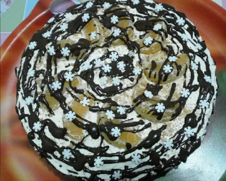 Торт "Зимний"  фото
