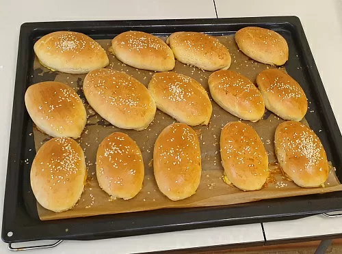 Пирожки с капустой и тыквой