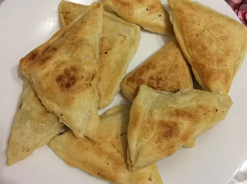 Фото рецепта Конвертики с яблоками