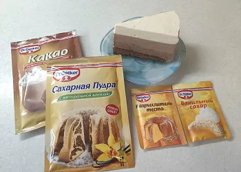 Муссовый торт Три шоколада