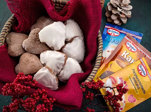 Фото рецепта Шоколадные пряники с глазурью