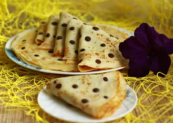 Блины с конопушками