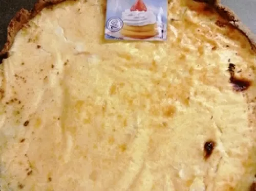 Фото рецепта Киш с Курицей и Китайской Капустой 