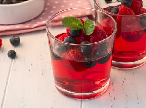 Фото рецепта Желе со вкусом лесных ягод