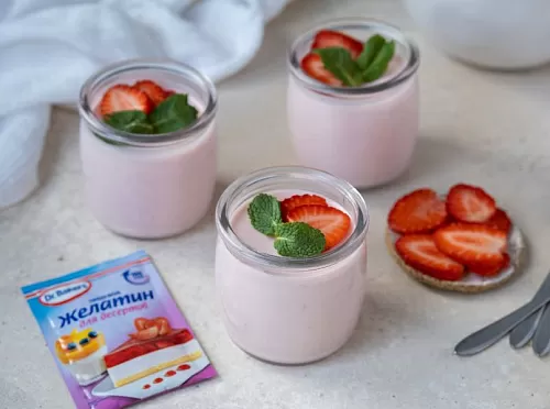 Клубничный мусс