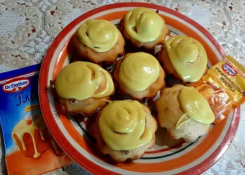 Кексы с шафраном