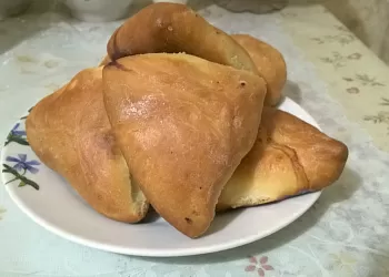 Пирожки с мясом и картошкой