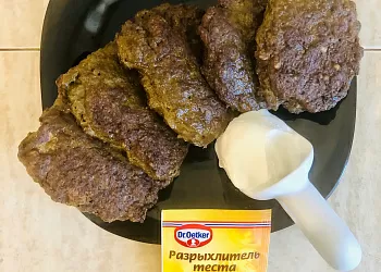 Оладьи из печени и рисовой муки