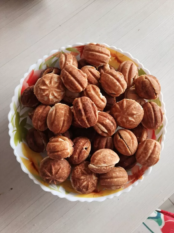 Мишель орешки со сгущенкой