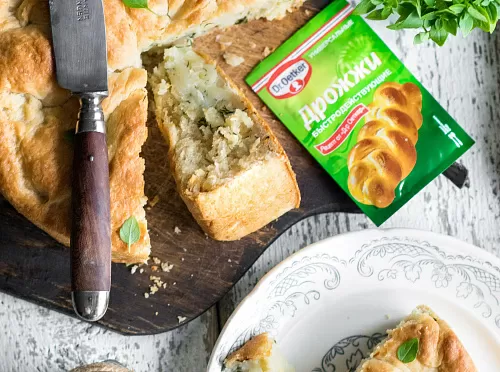 Фото рецепта Пирог с картофелем