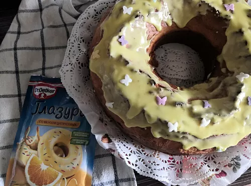 Апельсиновый кекс