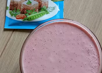Клубнично-сливочный десерт