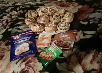 Роза к чаю с корицей и грецкими орехами