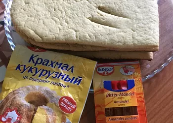 Коржики для вкусного тортика 