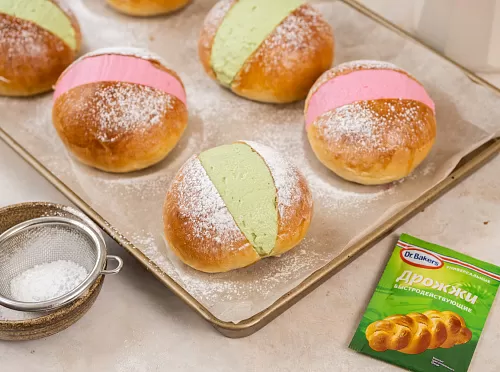 Маритоцци с кремом