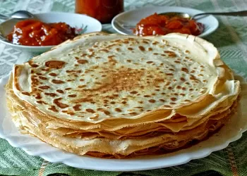 Блины на сыворотке