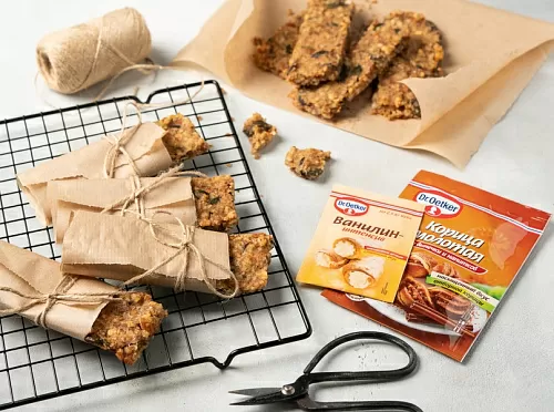 Фото рецепта Гранола-батончики