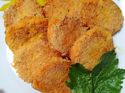 Диетические морковные котлетки