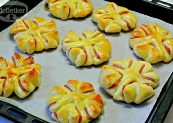 Булочки"Цветочки"