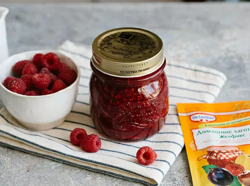 Фото рецепта Малиновое варенье