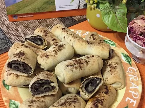 Булочки с маком