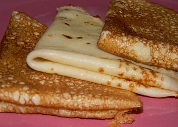 Блинцы на молоке
