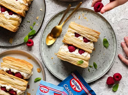 Фото рецепта Простой Мильфей.