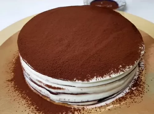 Торт в сковороде 