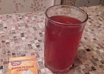 Сбитень с яблоком и с клюквой