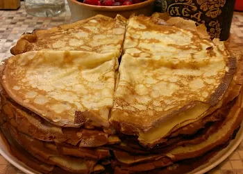 Блинцы на молоке
