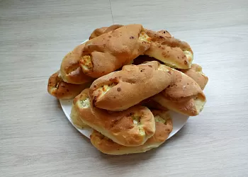 Булочки с творогом 