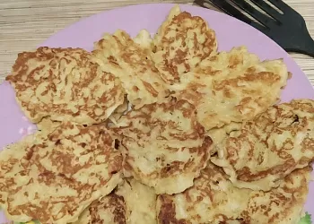 Яблочные оладьи (драники)