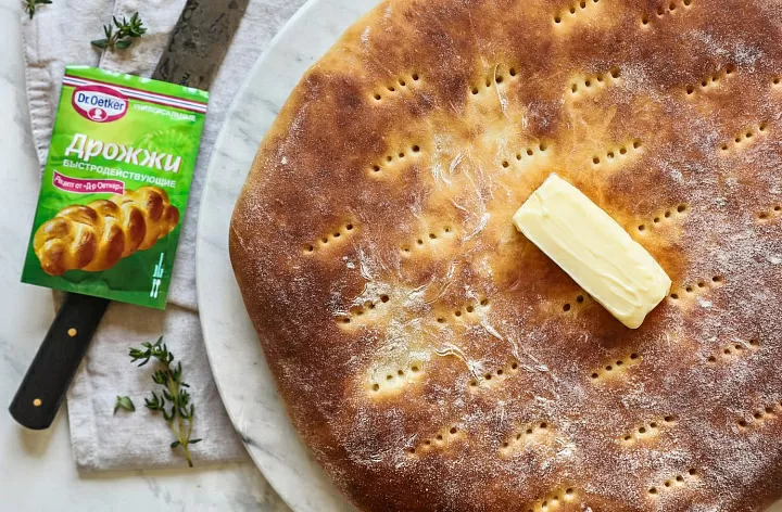 Осетинский пирог с картофелем и сыром