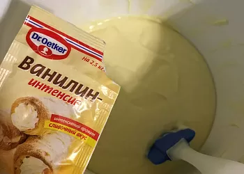 Варенный топленный крем для тортов и пирожных