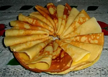 Блинчики на молоке