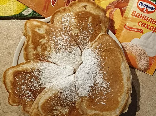 Фото рецепта Оладьи &quot;Яблоко с корицей&quot;