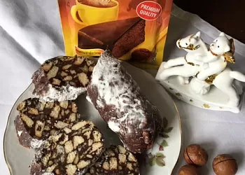 Королева орехов Макадамия в шоколадных "колбасках" с какао от Dr.Bakers.