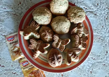 Кексы с мятой