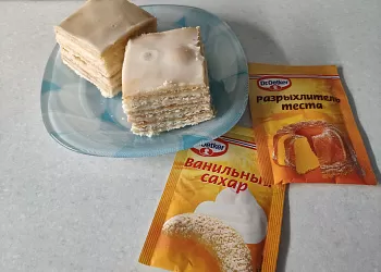 Торт медово-сметанный